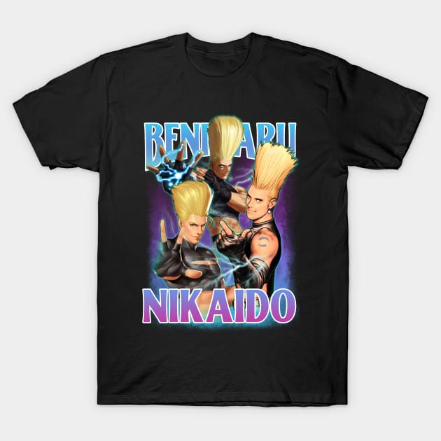 Bootleg Anime One Piece Benimaru Nikaido T-Shirt by clvndesign